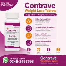 Contrave Weight Loss Tablets in Pakistan 
