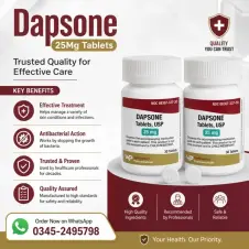 Dapsone 25mg Tablets in Pakistan