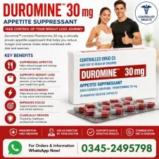 Duromine 30mg Capsules in Pakistan