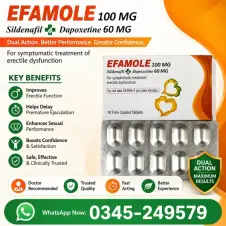 Efamole Dapoxetine Tablets in Pakistan