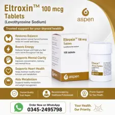 Eltroxin Tablets 100 mcg In Pakistan