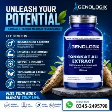 Genologix Tongkat Ali Extract Capsules in Pakistan