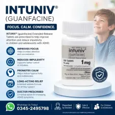 Intuniv (Guanfacine) 1mg Tablets in Pakistan
