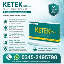 Ketek 500mg Tablet in Pakistan
