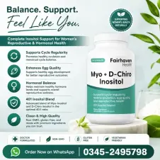 Myo + D-Chiro Inositol Capsules in Pakistan