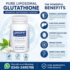 Pure Encapsulations Liposomal Glutathione Capsule in Pakistan