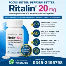 Ritalin 20mg in Pakistan