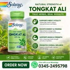 Solaray Tongkat Ali 400mg Capsules in Pakistan