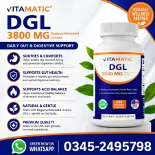 Vitamatic DGL 3800mg Capsules in Pakistan