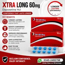 XTra Long 60 MG Tablets in Pakistan