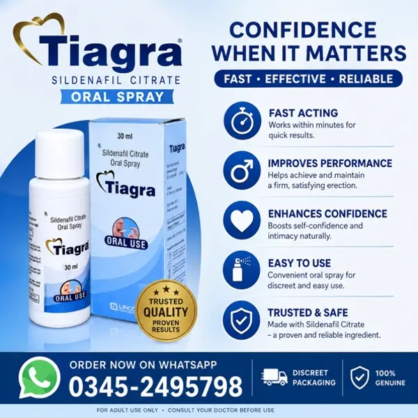 Tiagra Oral Spray in Pakistan