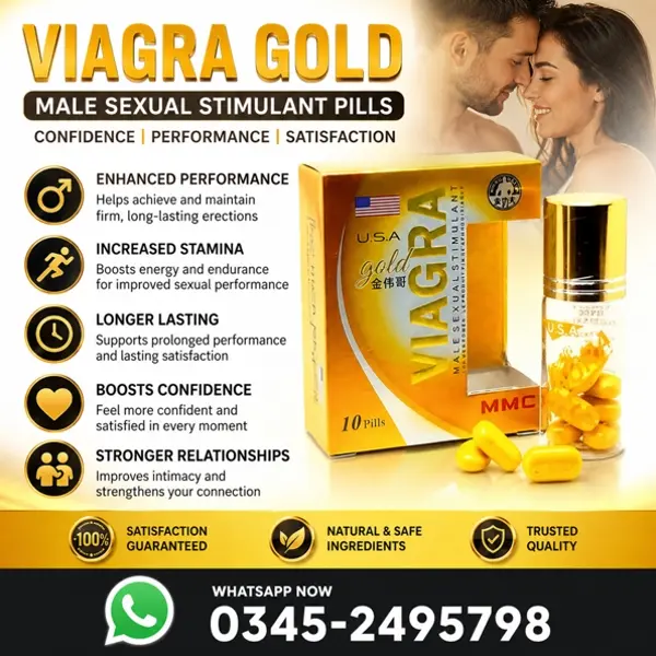 Viagra Gold Male Sexual Stimulant Pills in Pakistan