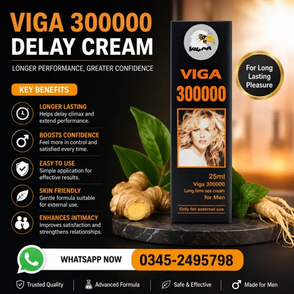 Viga 300000 Delay Cream in Pakistan