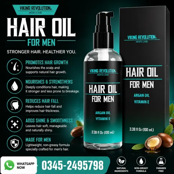 Viking Revolution Hair Oil for Men in Pakistan