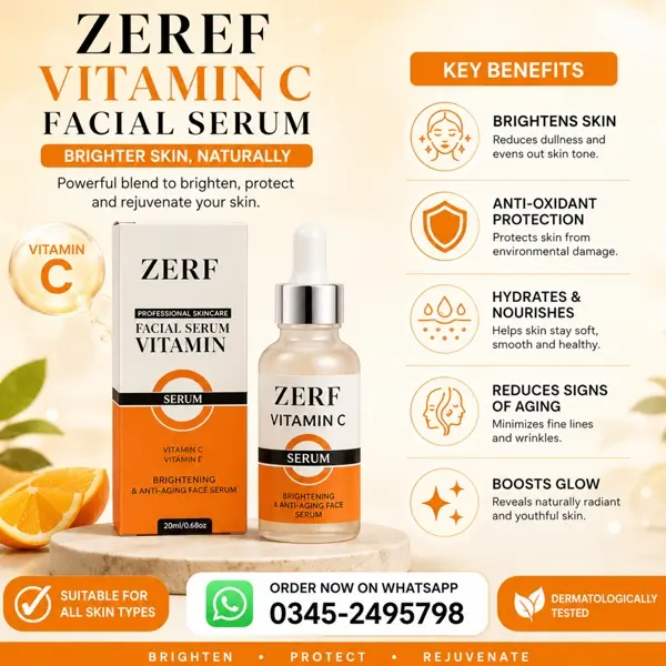 ZERF Vitamin C Face Serum in Pakistan